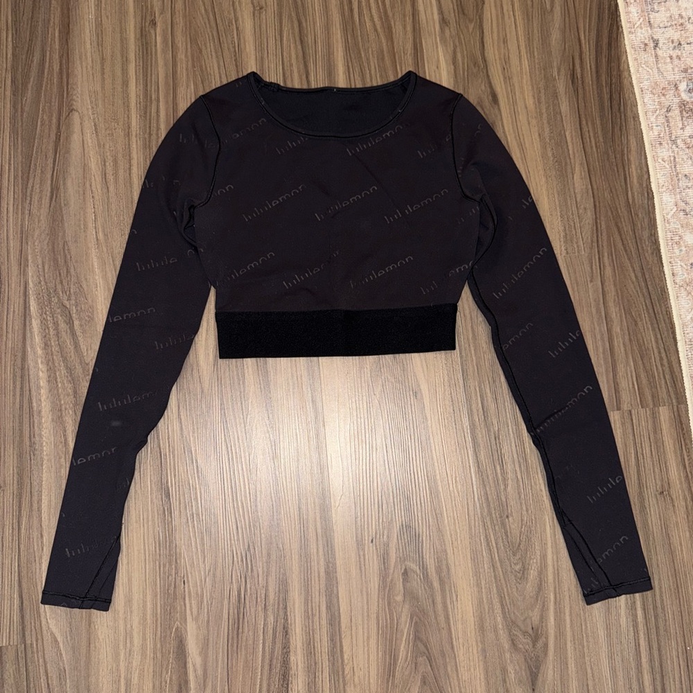 lululemon athletica Wunder Train Cropped Long Sleeve *Special Edition